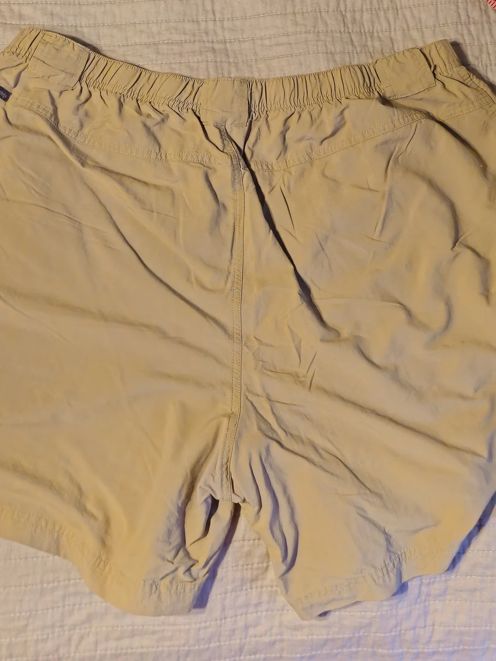 Columbia Women's Khaki Athletic Quick-Dry Shorts